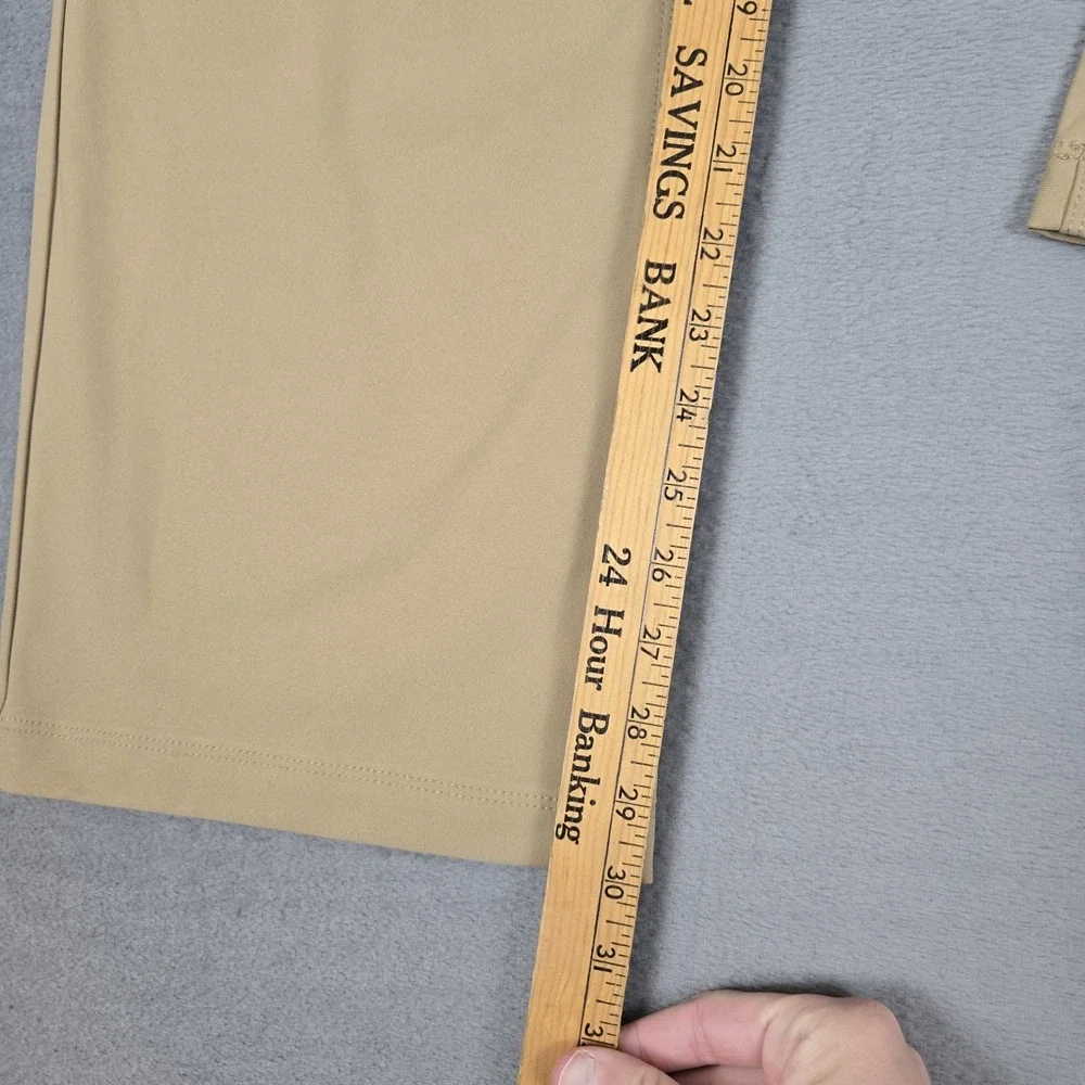 Fabletics Pants Mens 31x32 Beige Kahki The Don 5-Pocket Baggy Fit Chino NWT